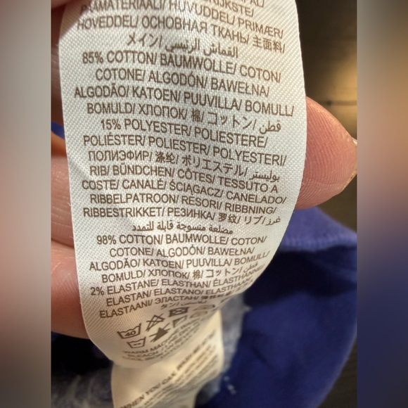 Mini Boden Girls Blue Embroidered Bird Floral Sweatshirt Size 6-7Y Cotton Spring - Picture 10 of 10